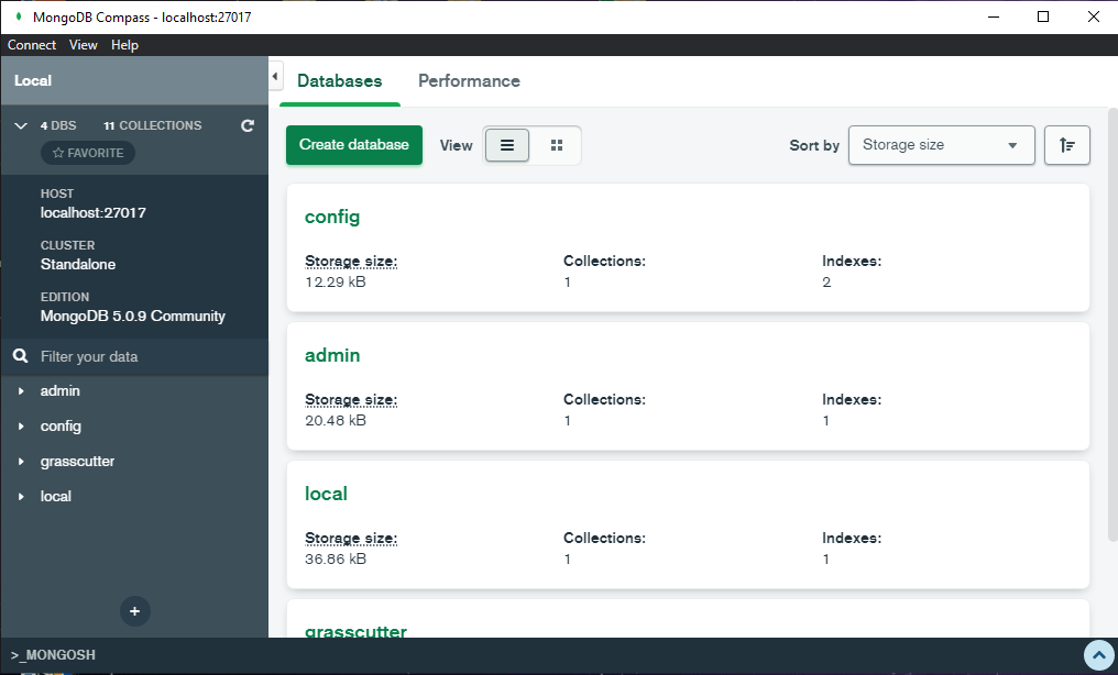 MongoDB Compass